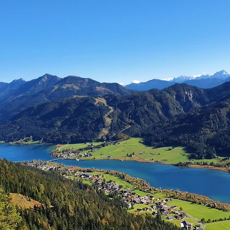 Premium Apartments Am Weissensee Bagian luar foto