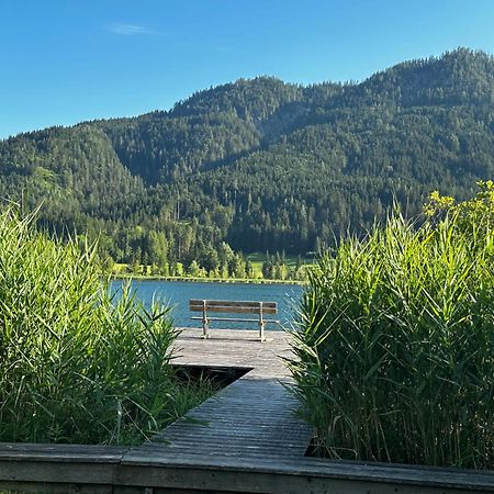 Premium Apartments Am Weissensee Bagian luar foto