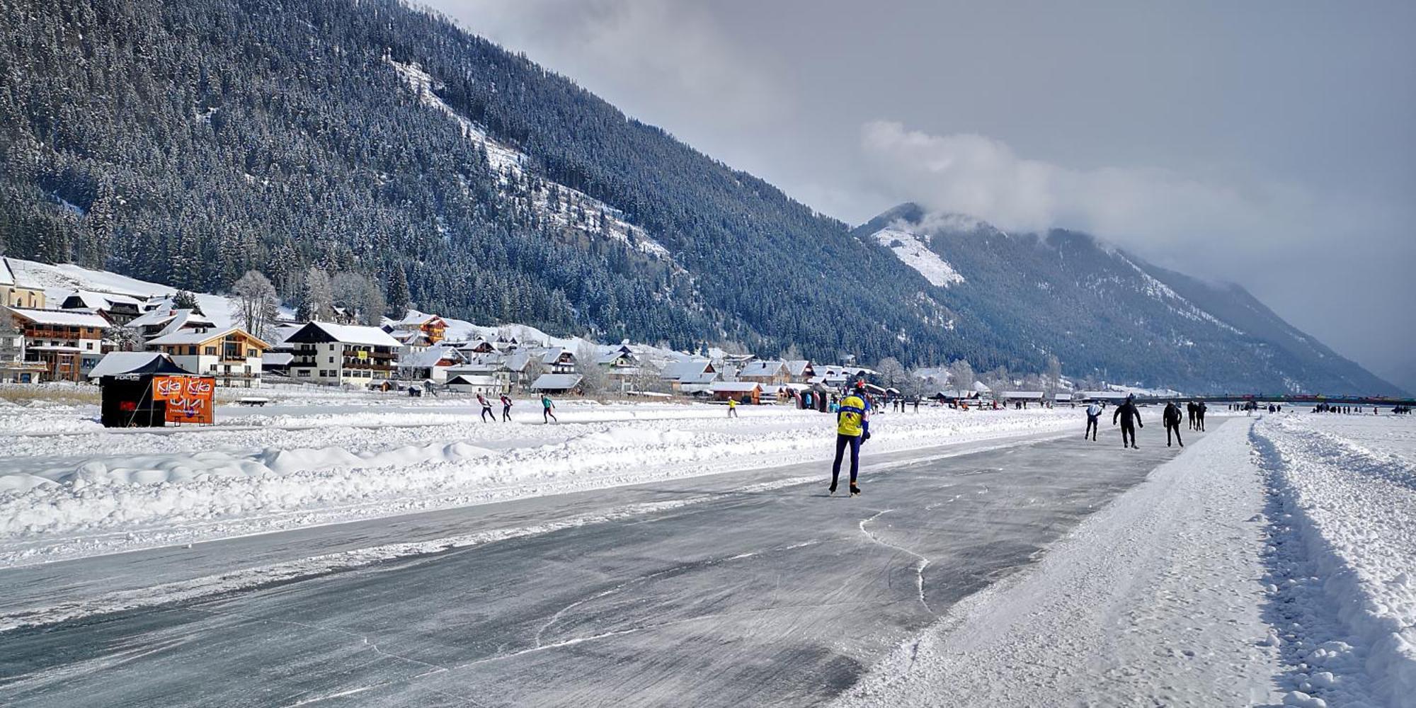 Premium Apartments Am Weissensee Bagian luar foto