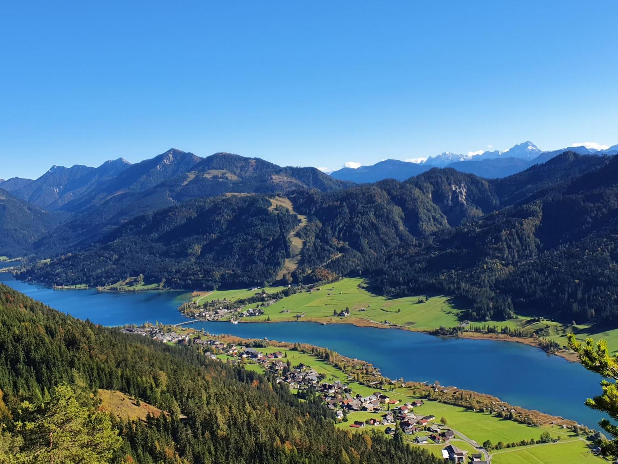 Premium Apartments Am Weissensee Bagian luar foto