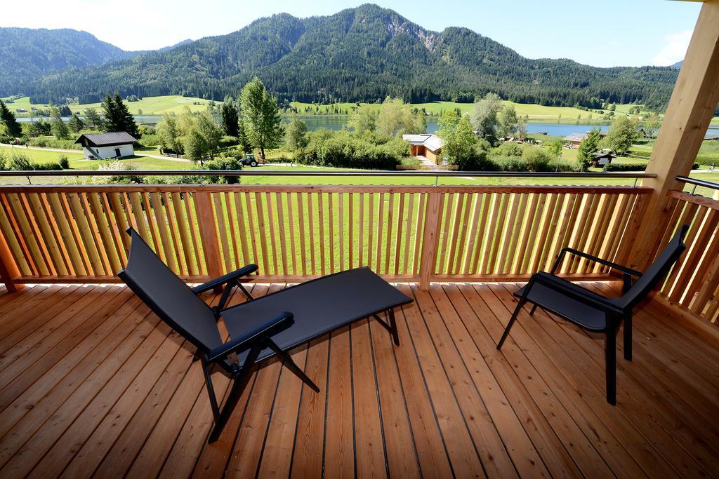 Premium Apartments Am Weissensee Bagian luar foto