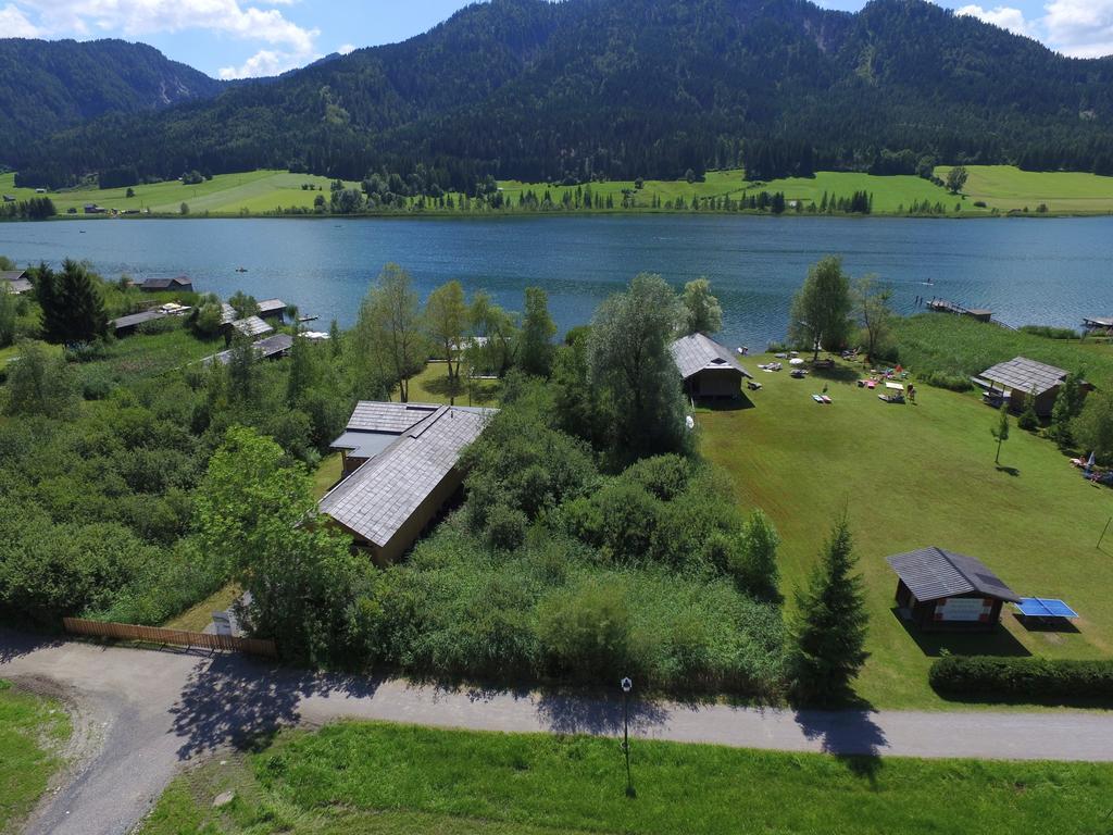 Premium Apartments Am Weissensee Bagian luar foto